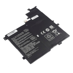 C21N1701 Asus battery label showing model number and specifications, 7.6V 30Wh 2-Cell Li-Poly