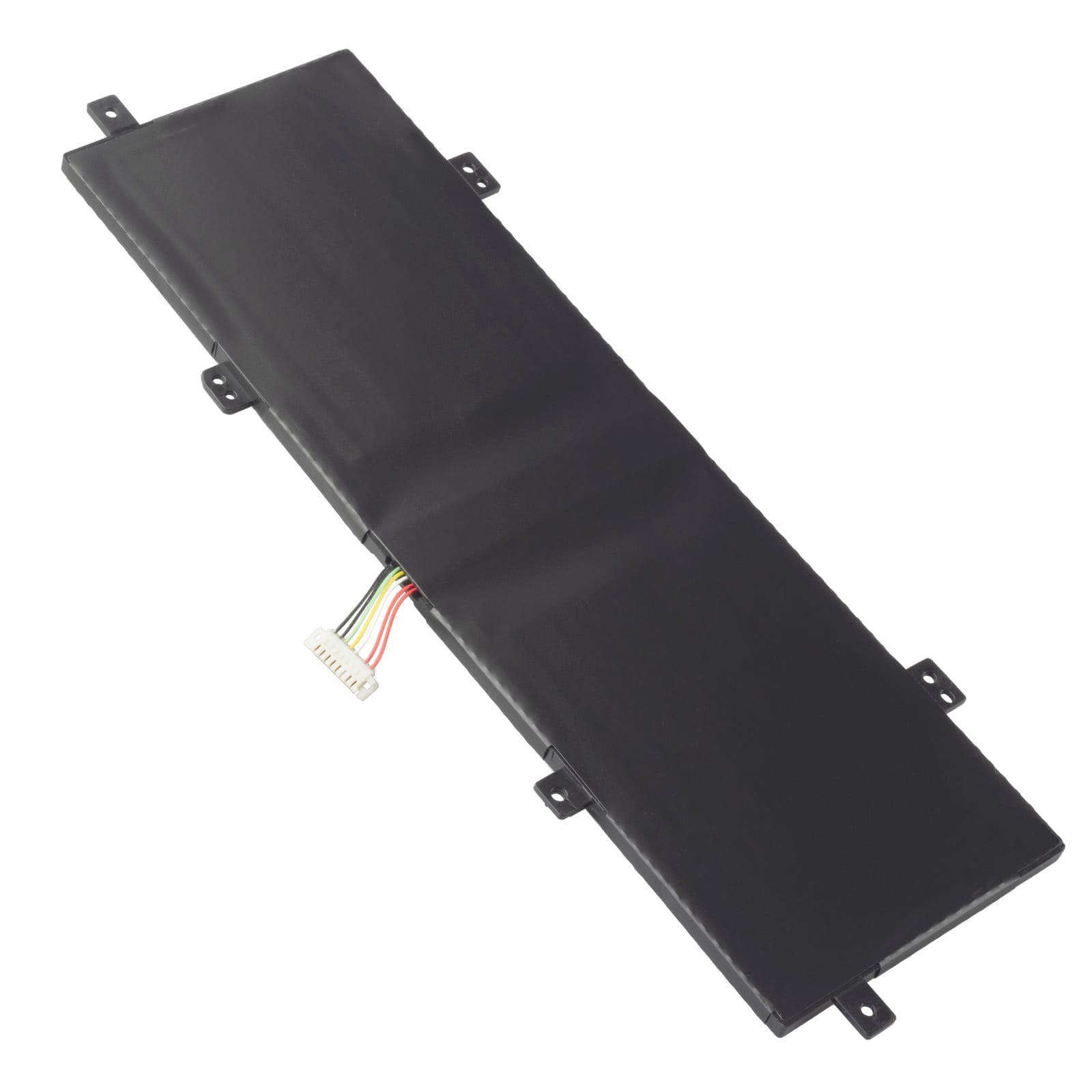 BATAS10601A2 ComputechSolutions C21N1833 replacement battery for Asus Zenbook 14 UX431FL, angled view with connector cable