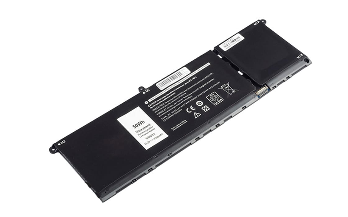 BATDL13202AF ComputechSolutions Dell G91J0 laptop battery (50Wh) for Inspiron 3510 5310 5410 5510 Latitude 3320 3520 3420 – front view