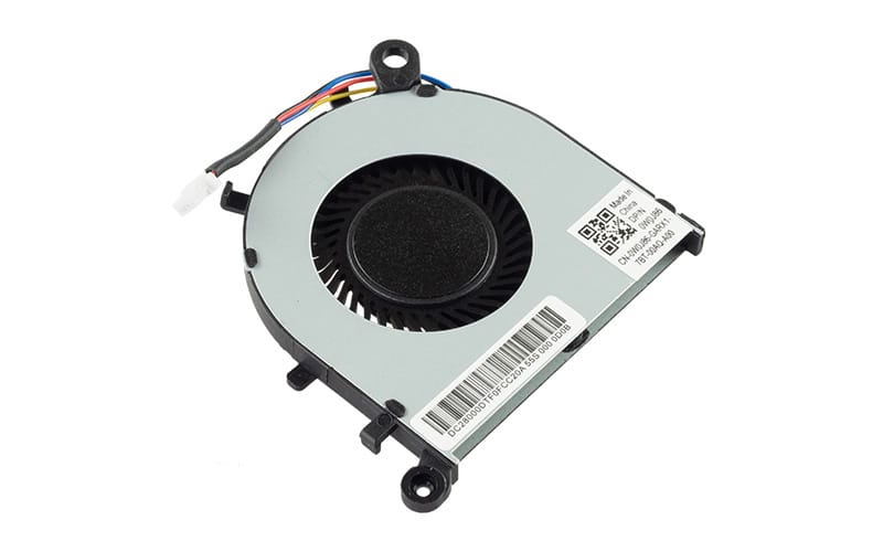 Dell DFS150505000T 0XHT5V CPU Fan XPS 13 9343 XPS 13 9350 XPS 13 9360 and XPS 13 9530 ComputechSolutions Dell DFS150505000T / 0XHT5V CPU fan for XPS 13 9343, XPS 13 9350, XPS 13 9360 and XPS 13 9530 - front view
