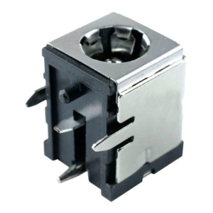 Packard Bell DC jack for Easynote E1245, Easynote R1800, Easynote R1984, Easynote R4650, Easynote W3301, Satellite M30X and more - front view