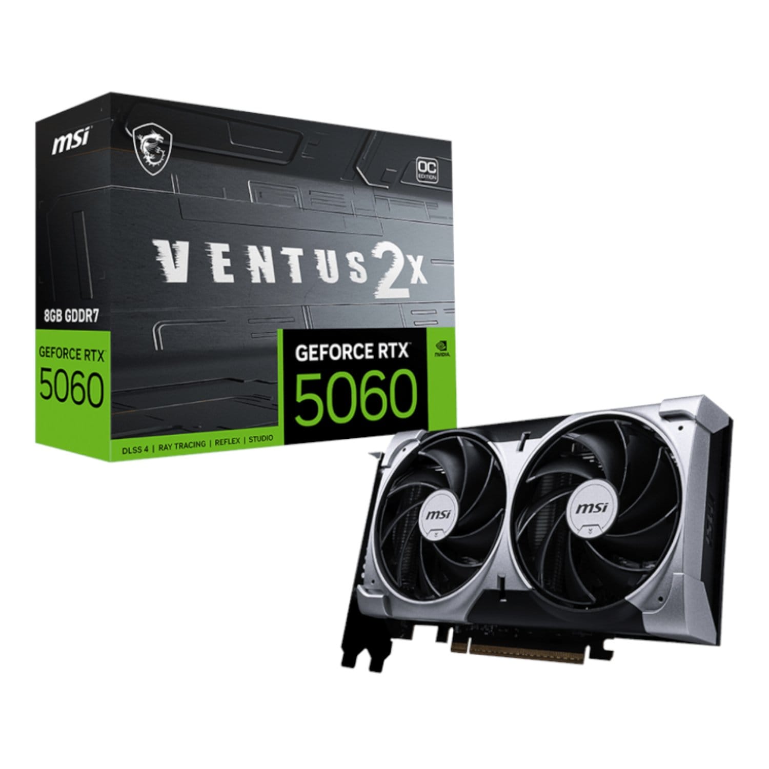RTX5060VENTUS2XOC8GMSIGFRTX5060VENTUS2XOC8GBwr01jpg ComputechSolutions