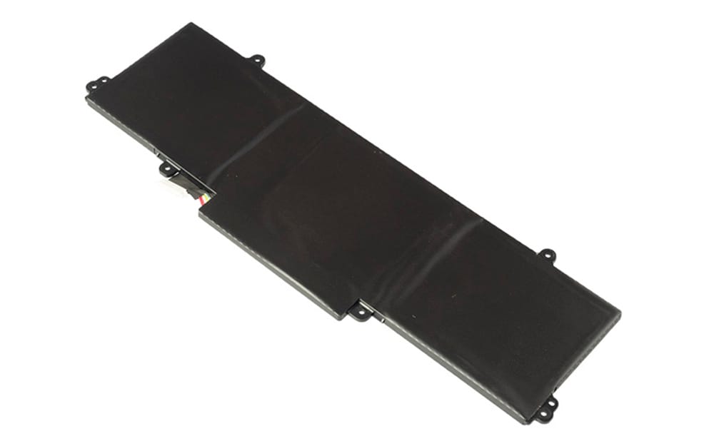 BATAS12701AB ComputechSolutions C31N2021 replacement battery for Asus ZenBook 14X OLED UX5400EA 14 Flip OLED & more, angled view with connector cable