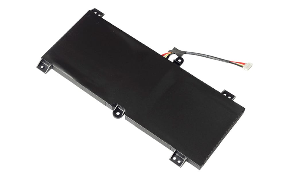 BATAS12201AB ComputechSolutions C41N1731 replacement battery for Asus ROG Strix GL504 GL504GM GL504GS GL504GW, angled view with connector cable