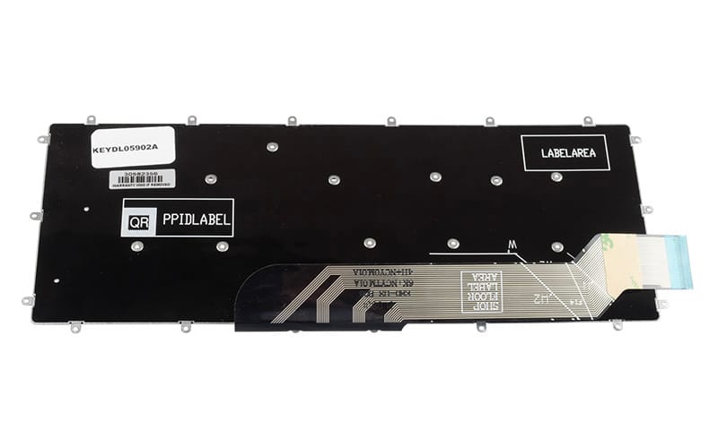 Dell Keyboard Inspiron 3480 and Inspiron 14 3480 back view ComputechSolutions Dell keyboard for Inspiron 3480 and Inspiron 14 (3480) - back view