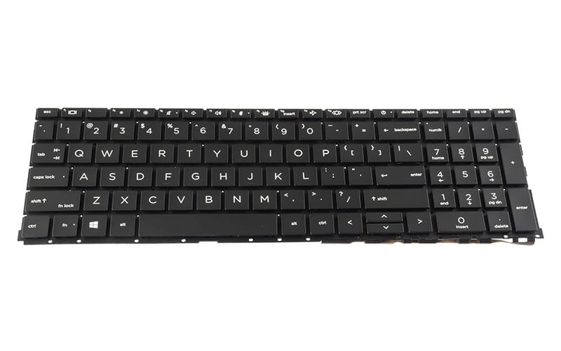 HP Keyboard EliteBook 650 G10 ComputechSolutions HP keyboard for EliteBook 650 G10 - front view