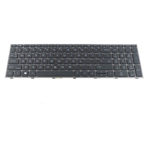 HP keyboard for ZBook Fury 17 G7 and ZBook Fury 17 G8 - front view