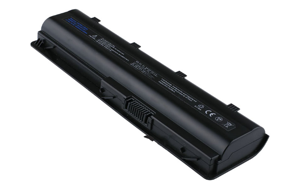BATHP04501 ComputechSolutions HP MU06 replacement battery for G42, G56, G62, Pavilion DM4/DV4/DV5/DV6/DV7 and Compaq Presario CQ42/CQ56/CQ62 laptops - front view