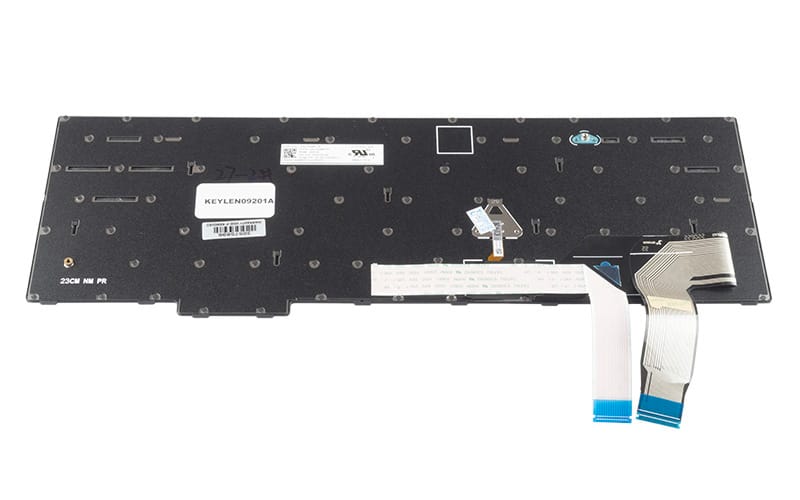 Lenovo 5N21D93637 5N21D93711 Keyboard ThinkPad T16 Gen 1 Type 21BW back view ComputechSolutions Lenovo 5N21D93637 / 5N21D93711 keyboard for ThinkPad T16 Gen 1 Type 21BW - back view
