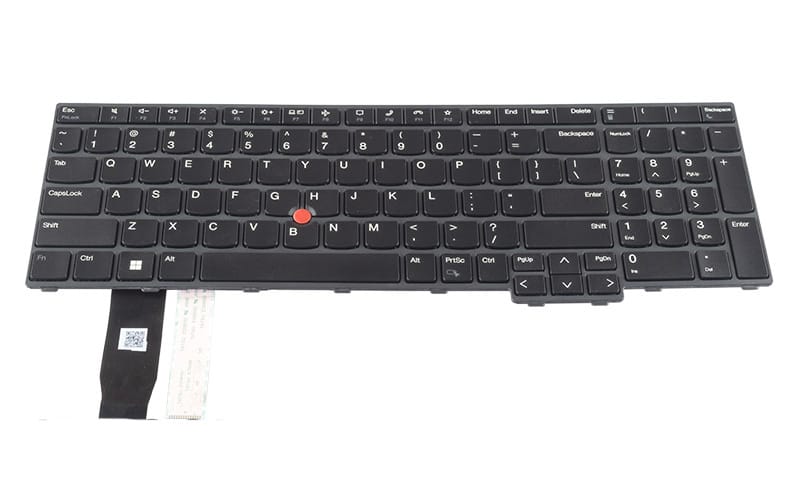Lenovo 5N21D93637 5N21D93711 Keyboard ThinkPad T16 Gen 1 Type 21BW ComputechSolutions Lenovo 5N21D93637 / 5N21D93711 keyboard for ThinkPad T16 Gen 1 Type 21BW - front view