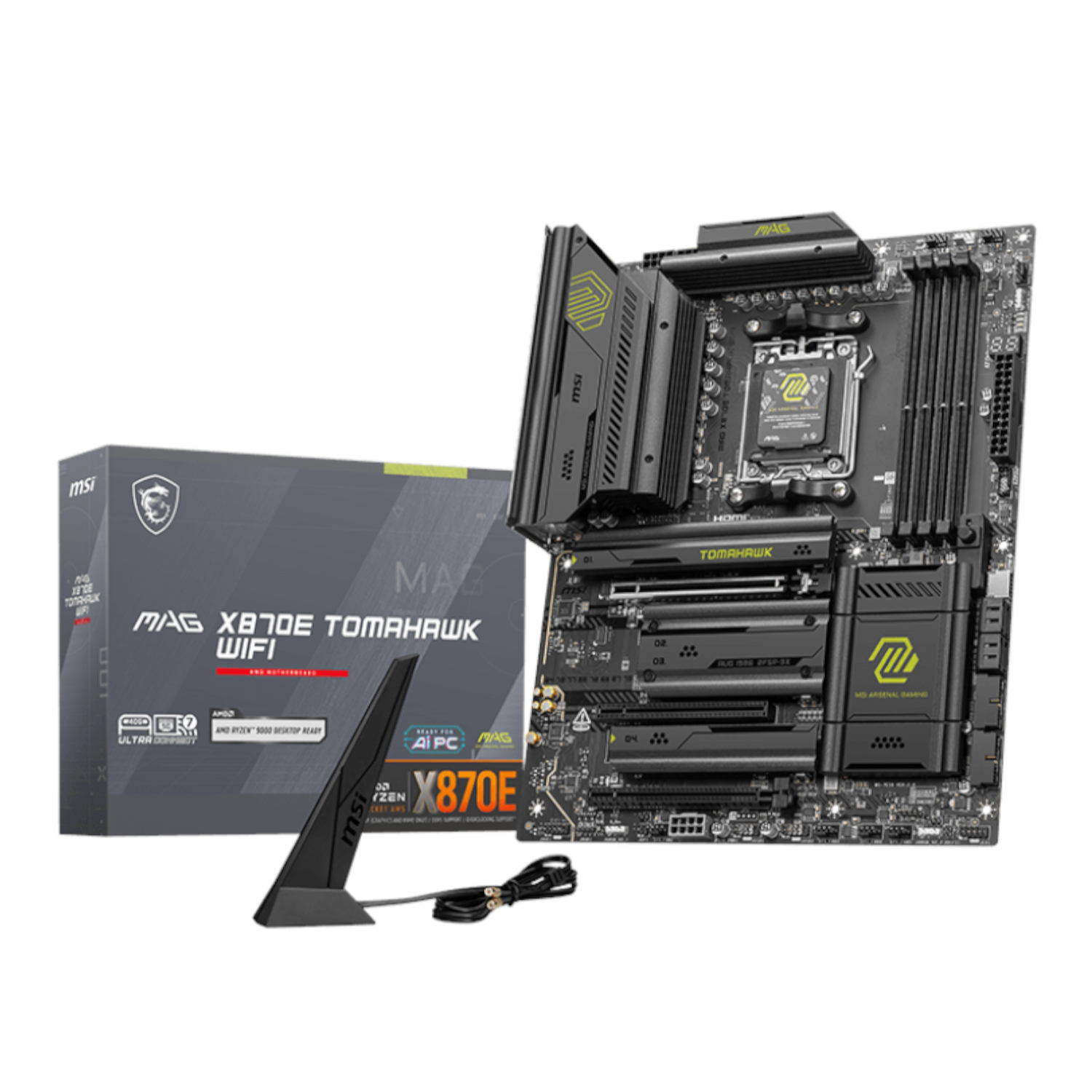MAGX870ETOMAHAWKWIFI_MSI-X870E-TOMHWK-WIFI-AM5-ATX-4X-DDR5_wr_01jpg - Computech-Solutions