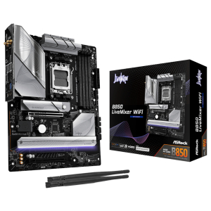 ASRock B850 LiveMixer WiFi AM5 ATX Gaming Motherboard