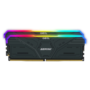 GeIL Gemini RGB 32GB DDR5 6000MHz Desktop Gaming Memory Kit (2 x 16GB) – Grey