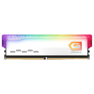 Geil Orion V RGB 16GB 6000MHz DDR5 Desktop Gaming Memory - White