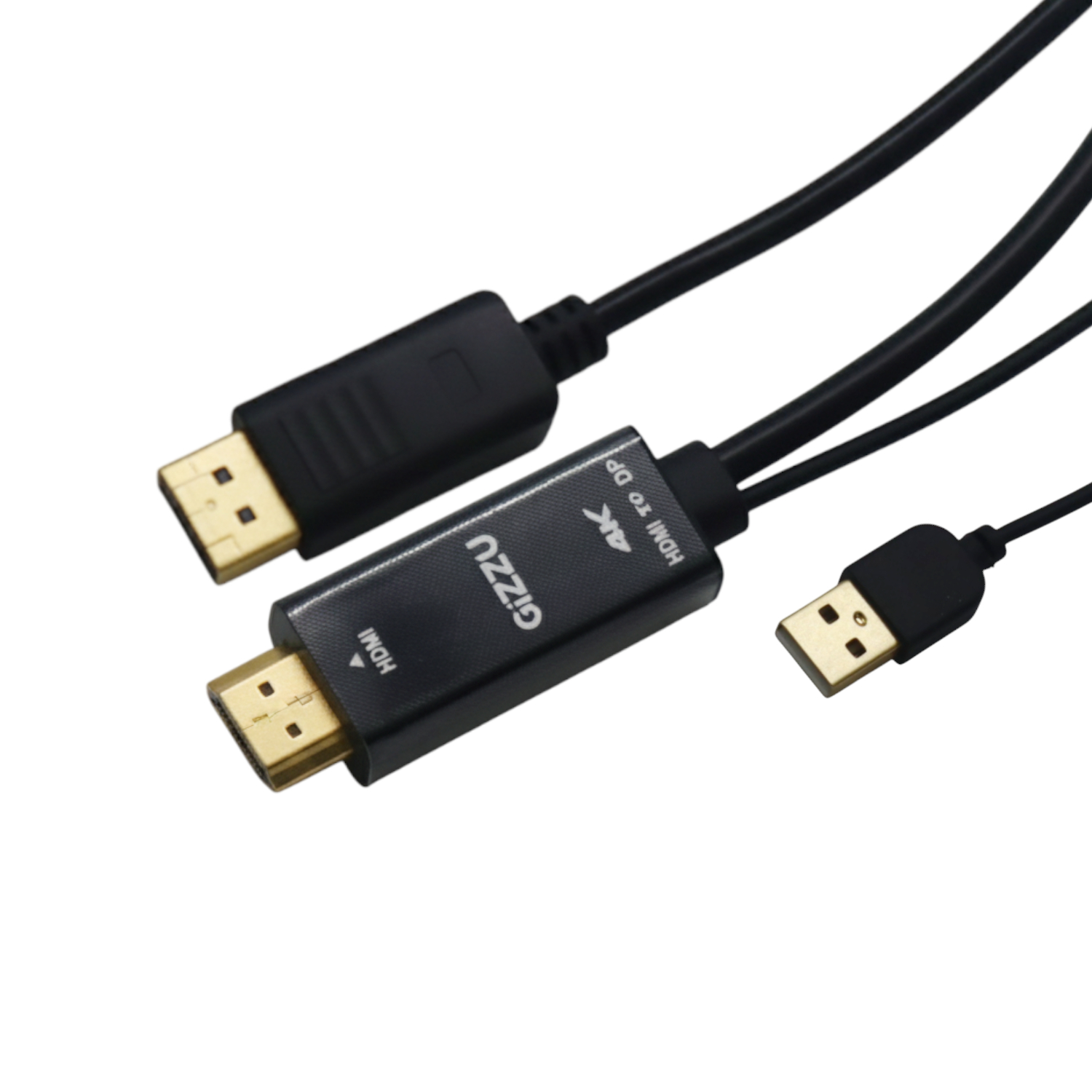 GCPHDP18_Gizzu-4K-HDMI-to-DP-Cable-18m-Black_wr_01ajpg - Computech-Solutions