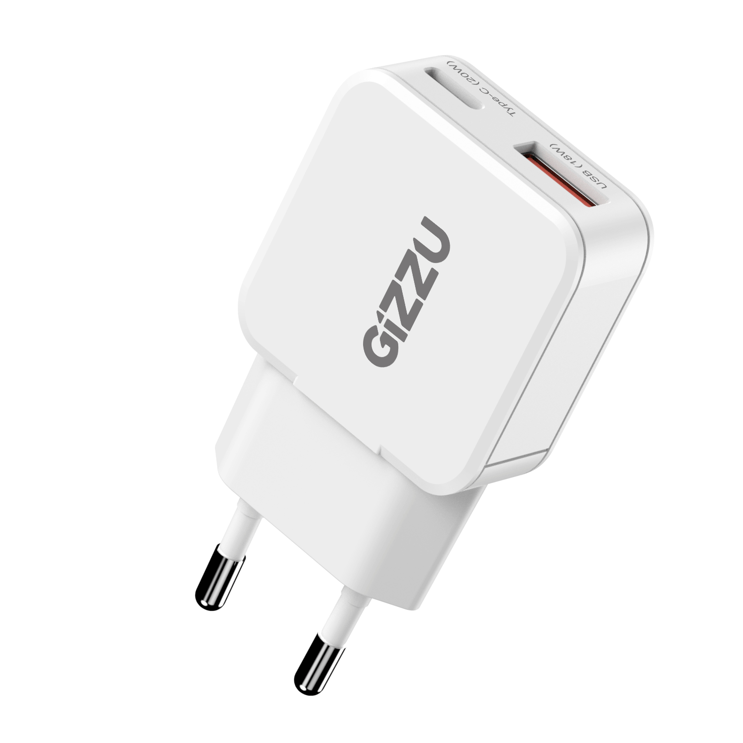GWCCU20W_Gizzu-2-Port-20W-GaN-Wall-Charger-White_wr_01ajpg - Computech-Solutions