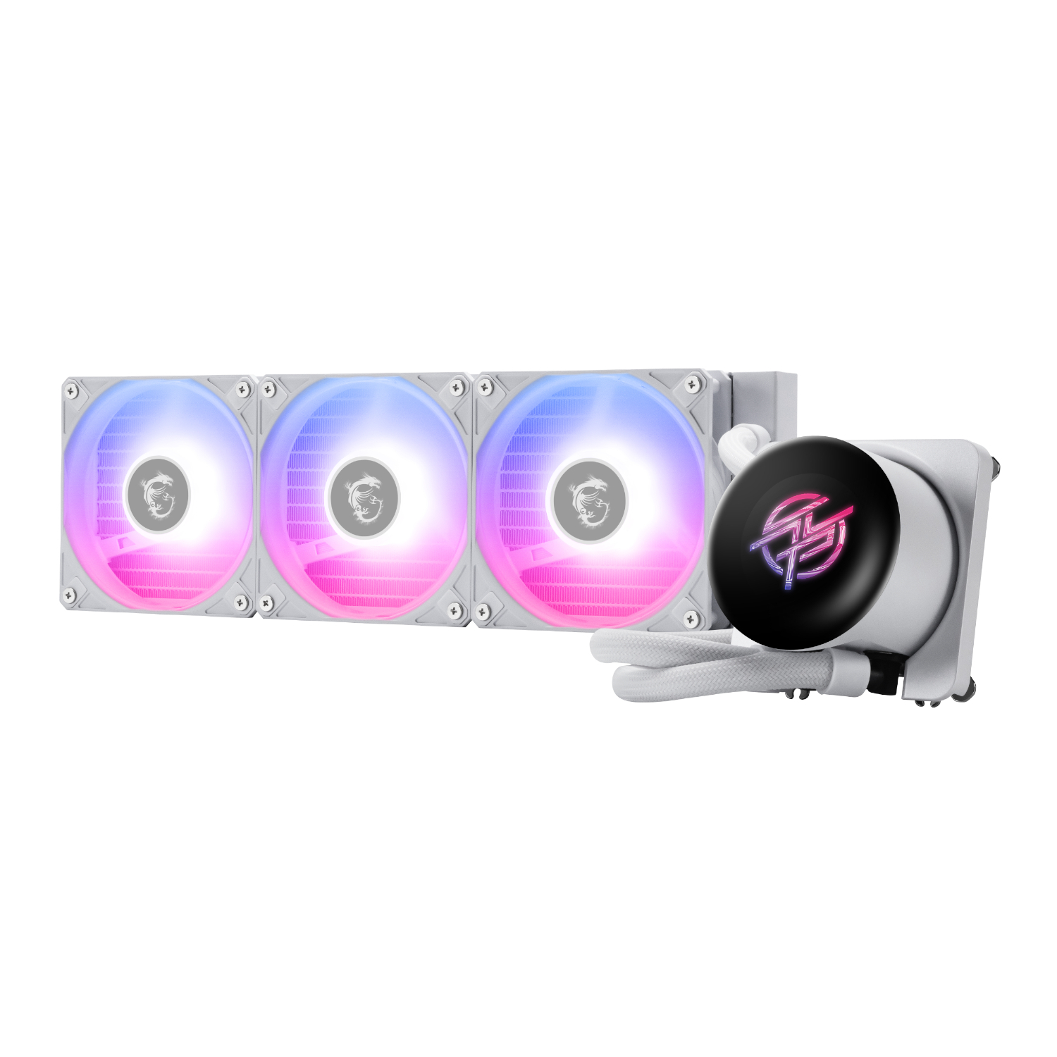 MPGCORELIQUIDP13360WH_MSI-MPG-Coreliquid-P13-360-AIO-Liquid-CPU-Cooler-White_wr_01ajpg - Computech-Solutions