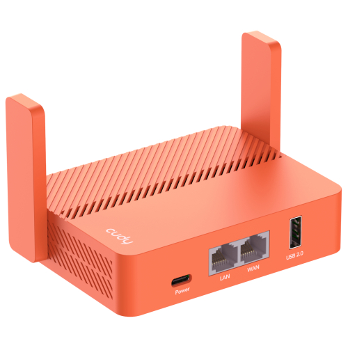 Cudy AC1200 Wi-Fi Mini VPN Router – Orange - Computech-Solutions