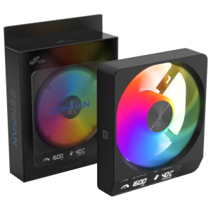 FSP ZENFAN 120mm ARGB PWM Smart Fan - Black