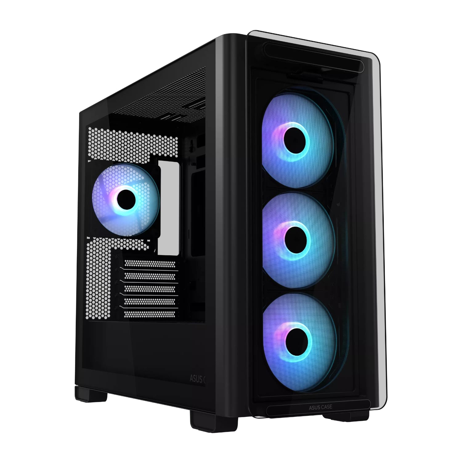 A23PLUS-BK_Asus-A23-PLUS-ARGB-Micro-ATX-Gaming-Chassis-Black_wr_01jpg - Computech-Solutions