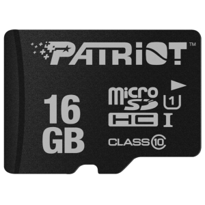 Patriot LX Series 16GB UHS-I MicroSD Memory Card