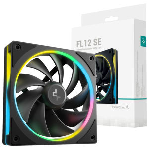 DeepCool FL12 SE 120mm ARGB PWM Fan - Black