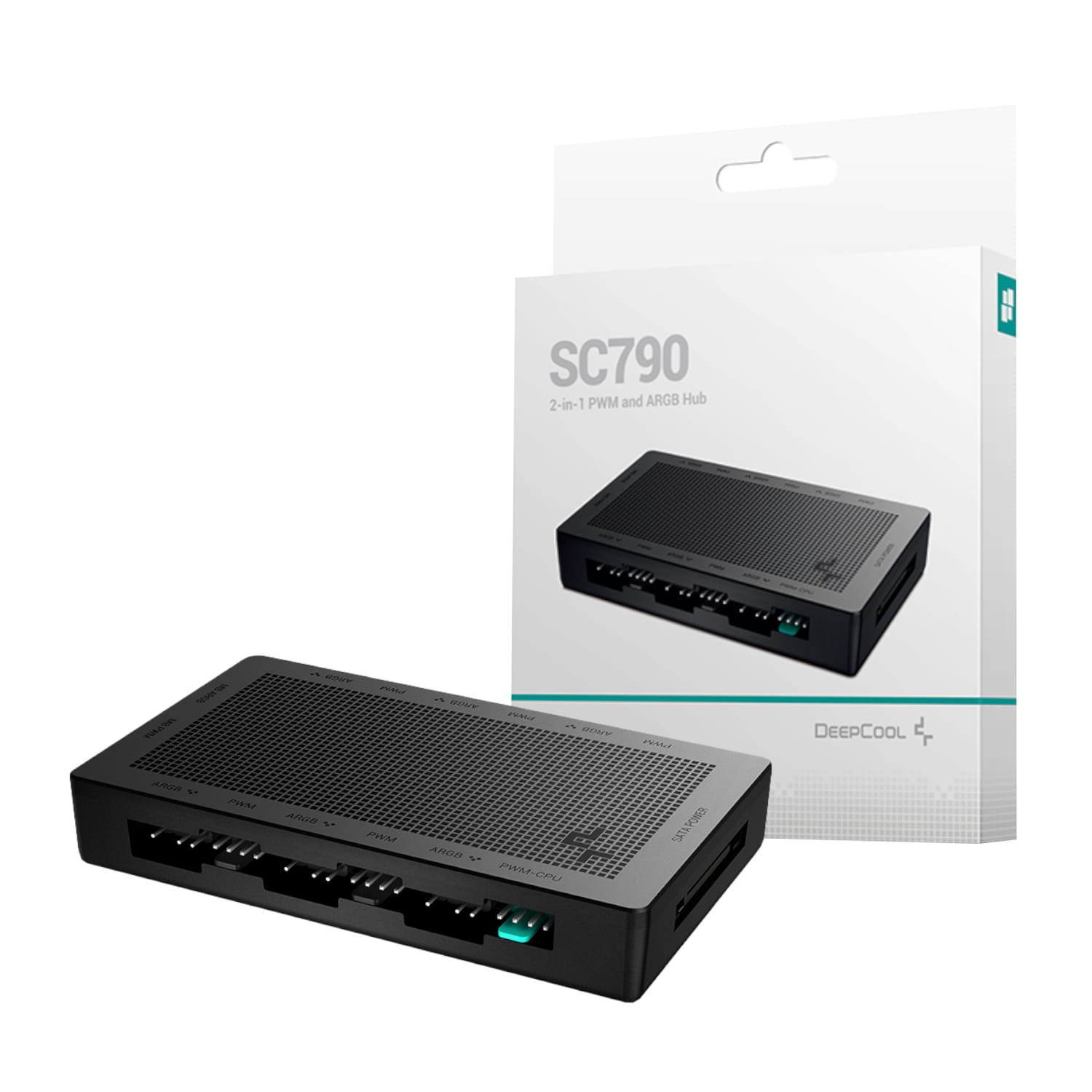 R-SC790-BKNSNN-G_DeepCool-SC790-6-Port-ARGB-PWM-Fan-Hub_wr_01jpg - Computech-Solutions