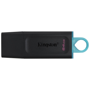 KINGSTON 64GB USB3.2 GEN 1 DATATRAVELER EXODIA (BLACK + TEAL