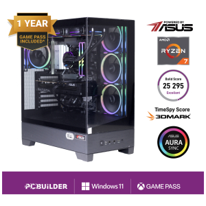 PCBuilder Ryzen 7 7800X3D MAXIMUS Windows 11 Gaming PC