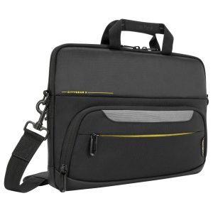 TARGUS CITYGEAR 12-14 SLIM TOPLOAD LAPTOP CASE BLACK SUPER-S