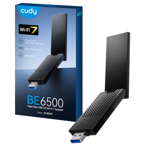 Cudy BE6500 Tir-Band Wi-Fi7 USB 3.0 Adapter