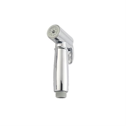 7030001259568 - Computech-Solutions Chrome handheld faucet spray head with wall mount, used for kitchen or bathroom rinsing