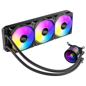 LUNA-360-ARGB_Antec-Luna-360-ARGB-CPU-Liquid-Cooler-Black_wr_01ajpg - Computech-Solutions Antec RGB liquid CPU cooler with three 120mm fans on a radiator and braided tubes