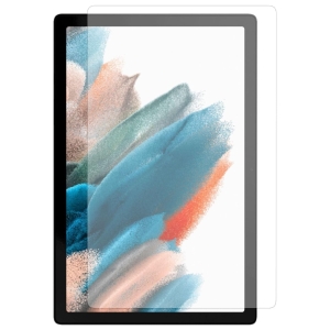 Tablet with a clear screen protector overlay on the screen surface.