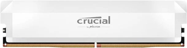 CP16G64C38U5W - Computech-Solutions Crucial by Micron RAM module with gold connector pins visible on a white surface.