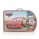 DSY-TP1002 - Computech-Solutions Red Cars lunchbox featuring Lightning McQueen racing across a desert scene