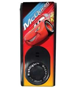 DSY-WC331 - Computech-Solutions Lightning McQueen USB flash drive with red car design and black circular cap, shown with yellow accents.