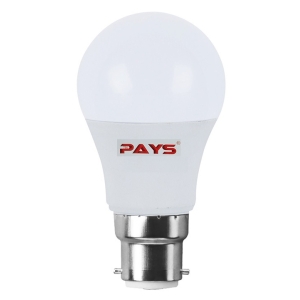 GA557B - Computech-Solutions White light bulb with a metallic bayonet base and a Pays logo on the frosted glass.