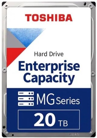 HDEB00SGEA51F - Computech-Solutions Toshiba MG Series enterprise hard drive label showing 20 TB capacity