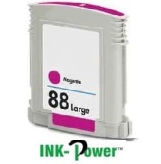 IP88XLM - Computech-Solutions Magenta ink cartridge, model 88 Large, with Ink-Power branding visible on the cartridge sides and bottom.