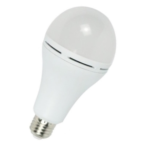 LIGEME - Computech-Solutions White LED light bulb with screw-in base (A19 shape).