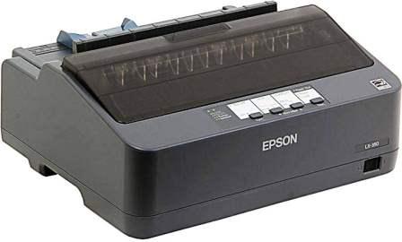 LX-350 - Computech-Solutions Epson dot-matrix printer with a top paper feed and front control buttons.