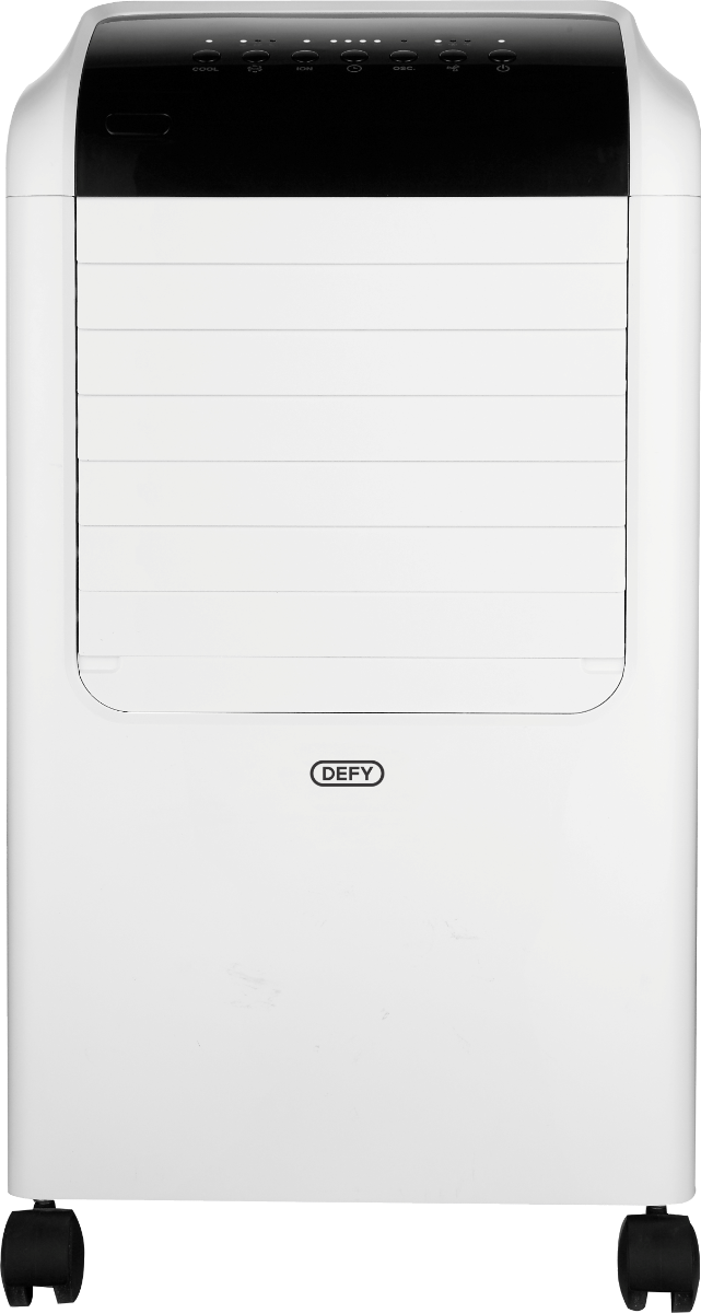 MAC6030W - Computech-Solutions White Defy paper shredder on wheels with a black control panel on top, front-facing view.