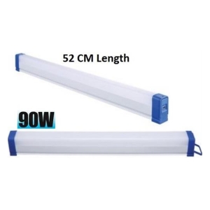 NBT550 - Computech-Solutions 52 cm long fluorescent light fixture with blue end caps (90W)