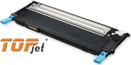 TJS-409C - Computech-Solutions Black laser toner cartridge with blue handles and TOPjet branding.