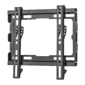 VK-4021-BK - Computech-Solutions Metal universal TV wall mount with adjustable vertical rails and mounting holes.