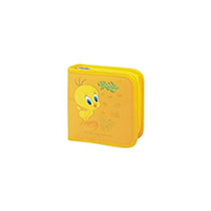 W50001-C-YELLOW - Computech-Solutions Yellow lunchbox with Tweety Bird illustration on the front, bright and kid-friendly.