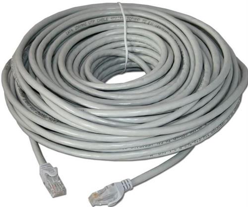 ZA-CAT6-10M - Computech-Solutions Coiled gray Ethernet patch cable with RJ-45 connectors