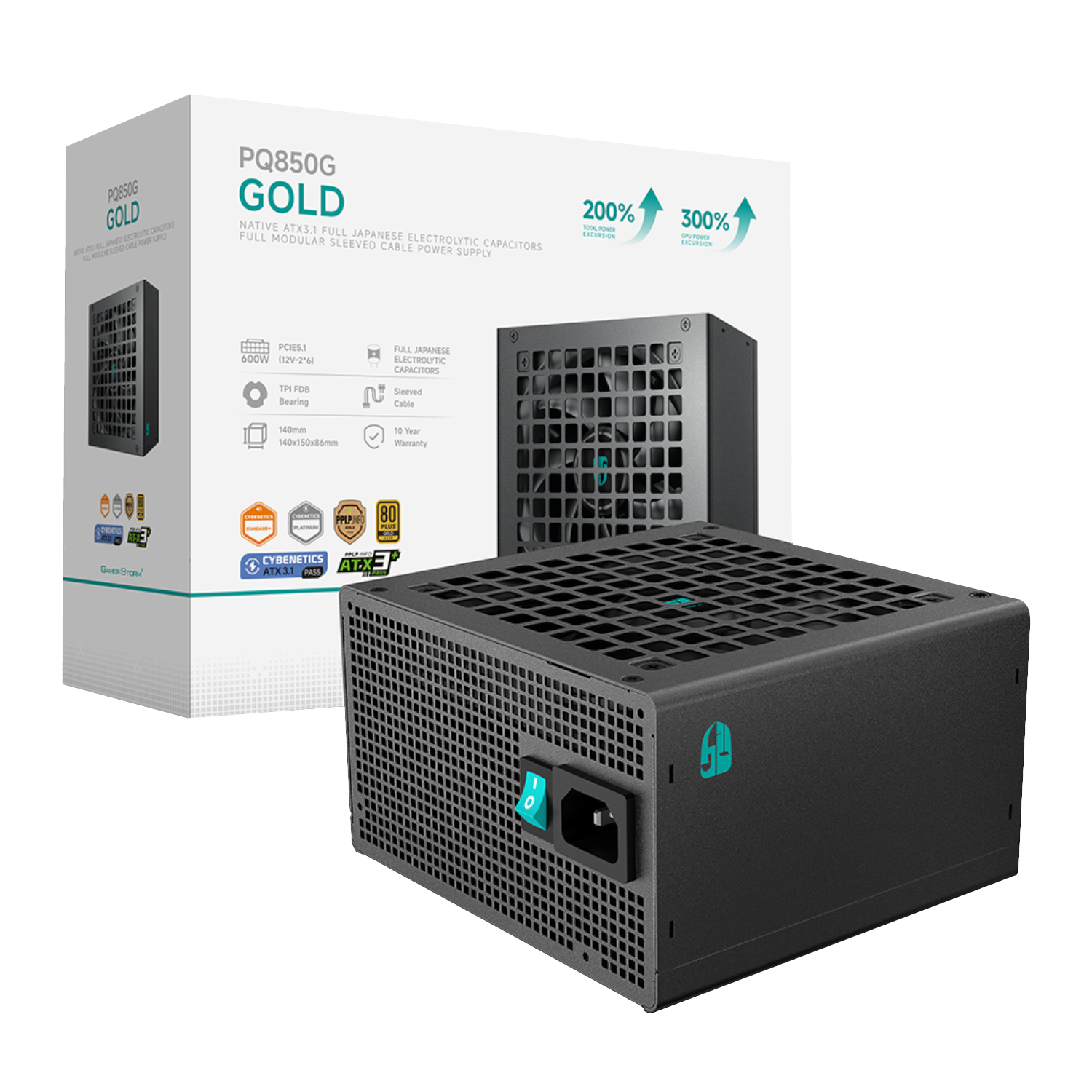 R-CH160-WHNGM0-G_DeepCool-PQ850G-Series-850W-80-PLUS-Gold-Modular-Power-Supply-Black_wr_01ajpg - Computech-Solutions
