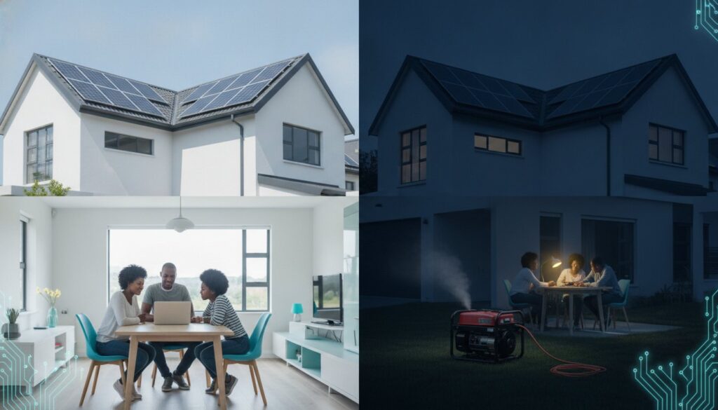 Solar Power for Home vs Generator in South Africa: The 2026 Comparison Guide